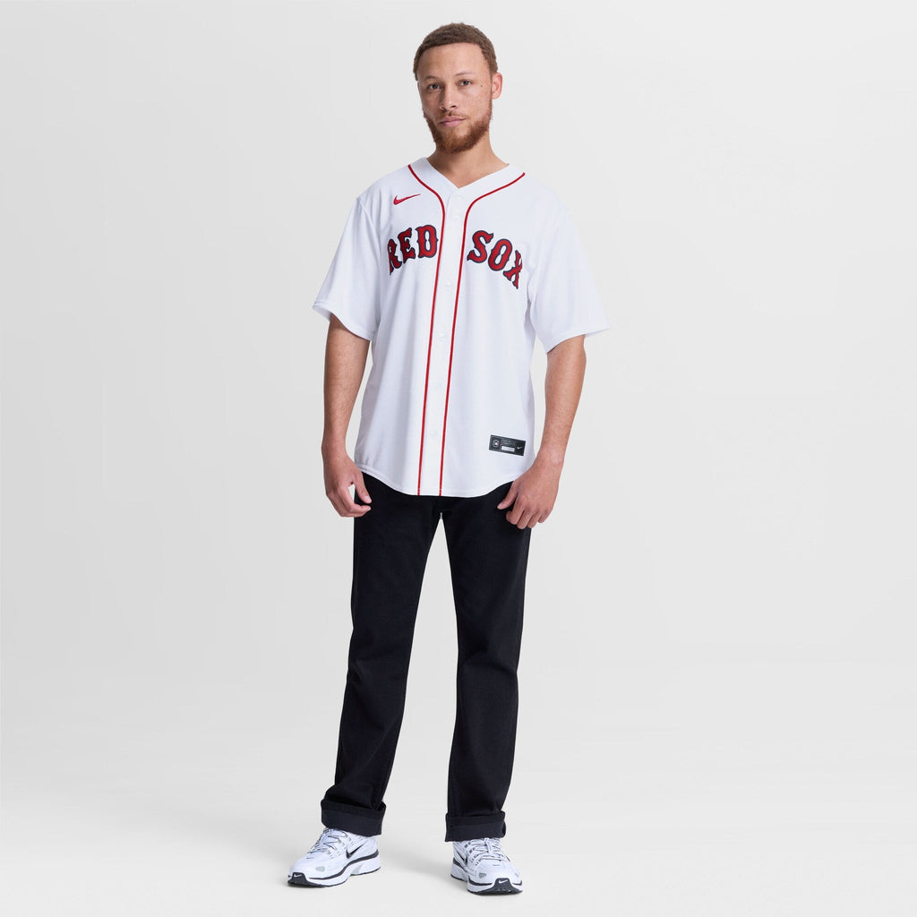 Boston Red Sox Willson Contreras White Home Replica Baseball Jersey