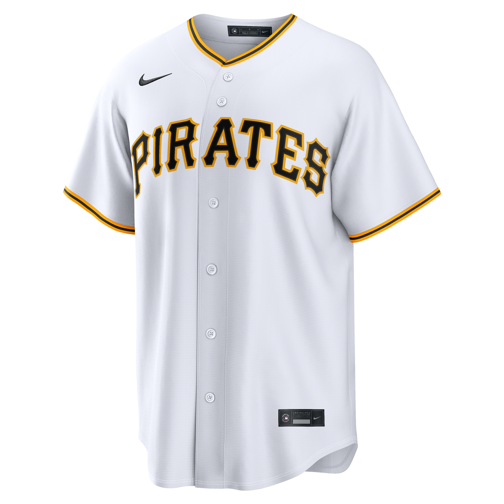 Pittsburgh Pirates Camilo Doval White Home Replica Baseball Jersey