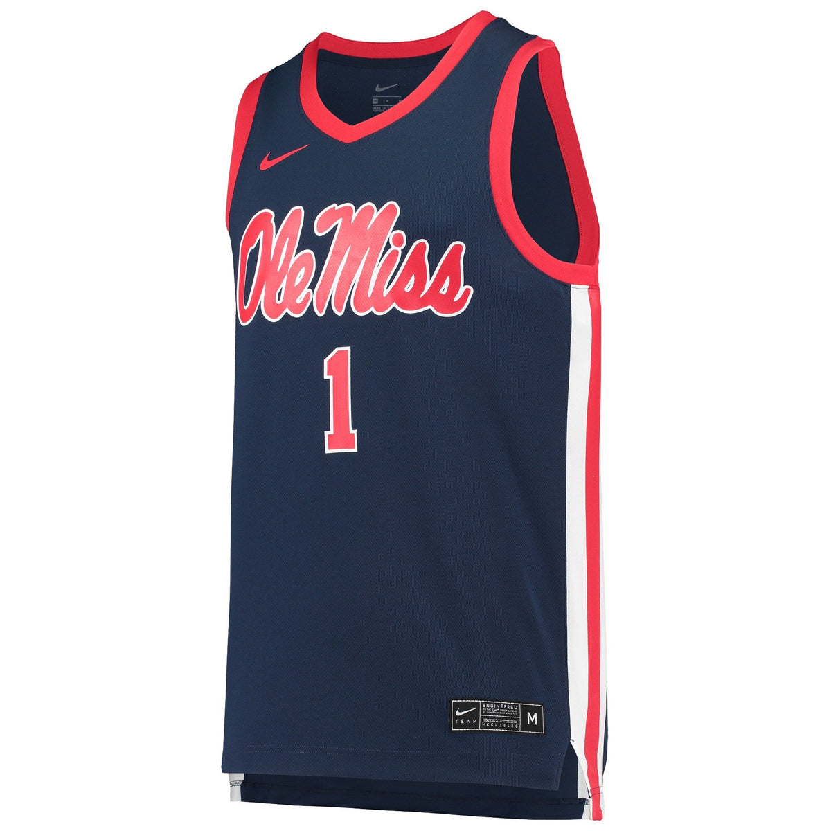 #1 Navy Ole Miss Rebels Replica Basketball Jersey
