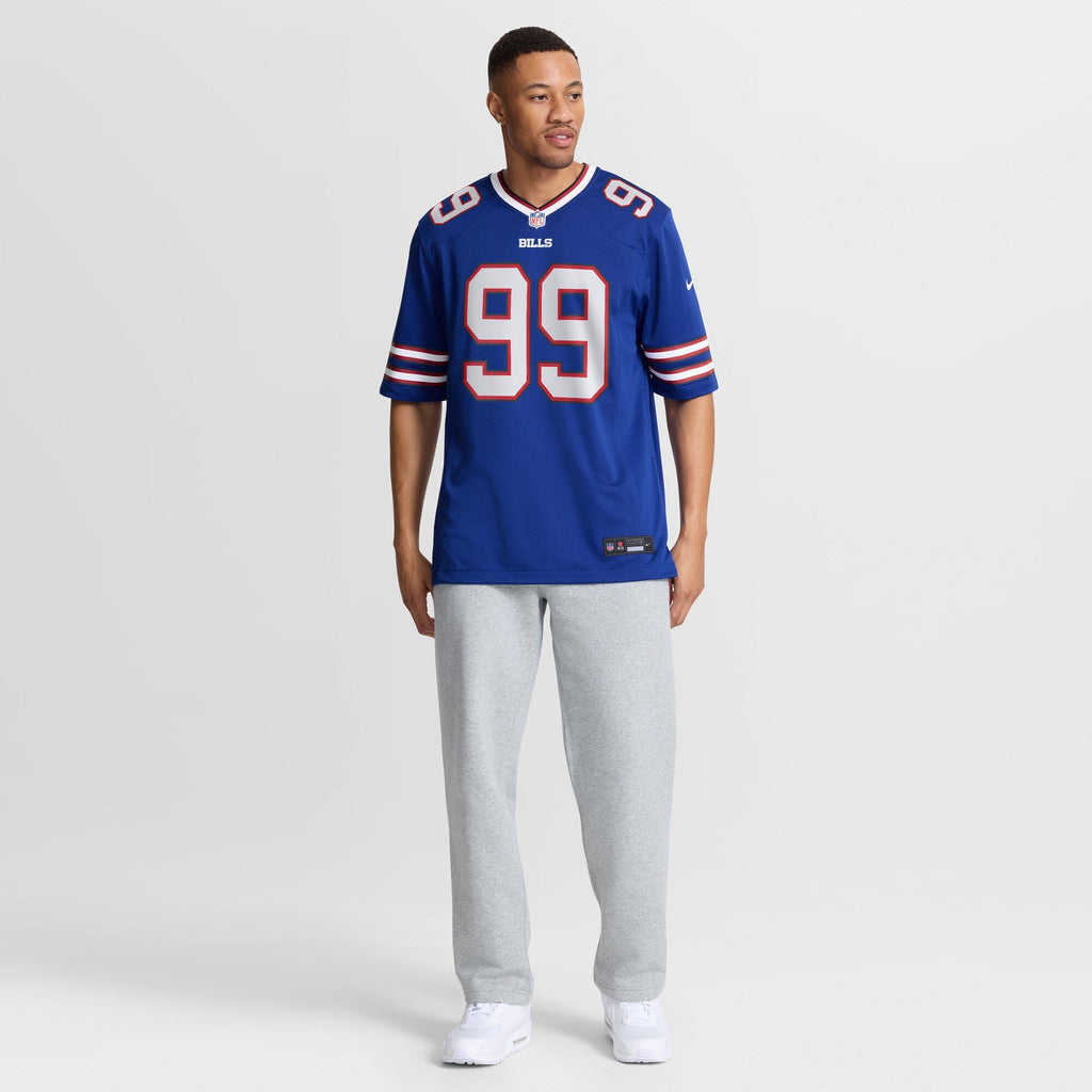 Buffalo Bills T.J. Parker Royal Game Football Jersey