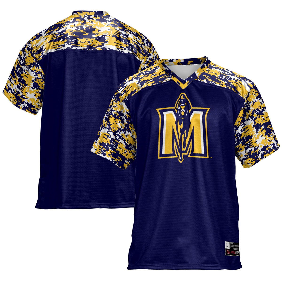 Navy Murray St. Racers Football Jersey