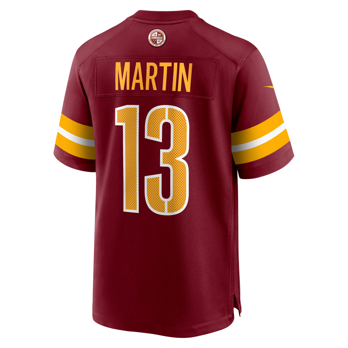 Washington Commanders Tay Martin Burgundy Team Game Football Jersey