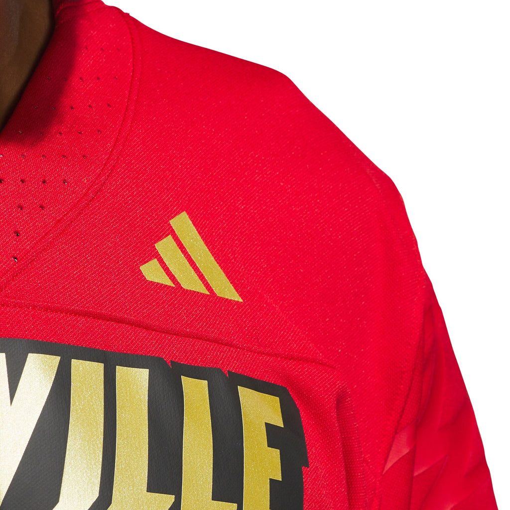 #24 Red Louisville Cardinals Alternate Premier Strategy Jersey
