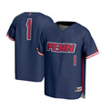 #1 Navy Pennsylvania Quakers Lightweight Baseball Jersey