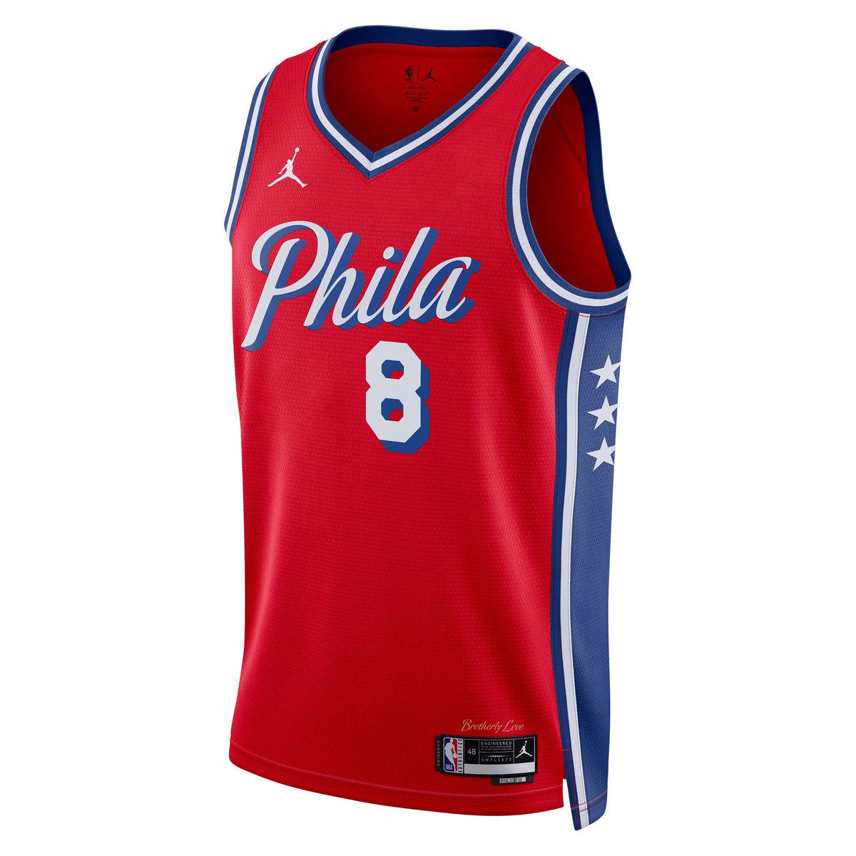 Philadelphia 76ers Statement Edition Swingman Jersey - Red - Paul George