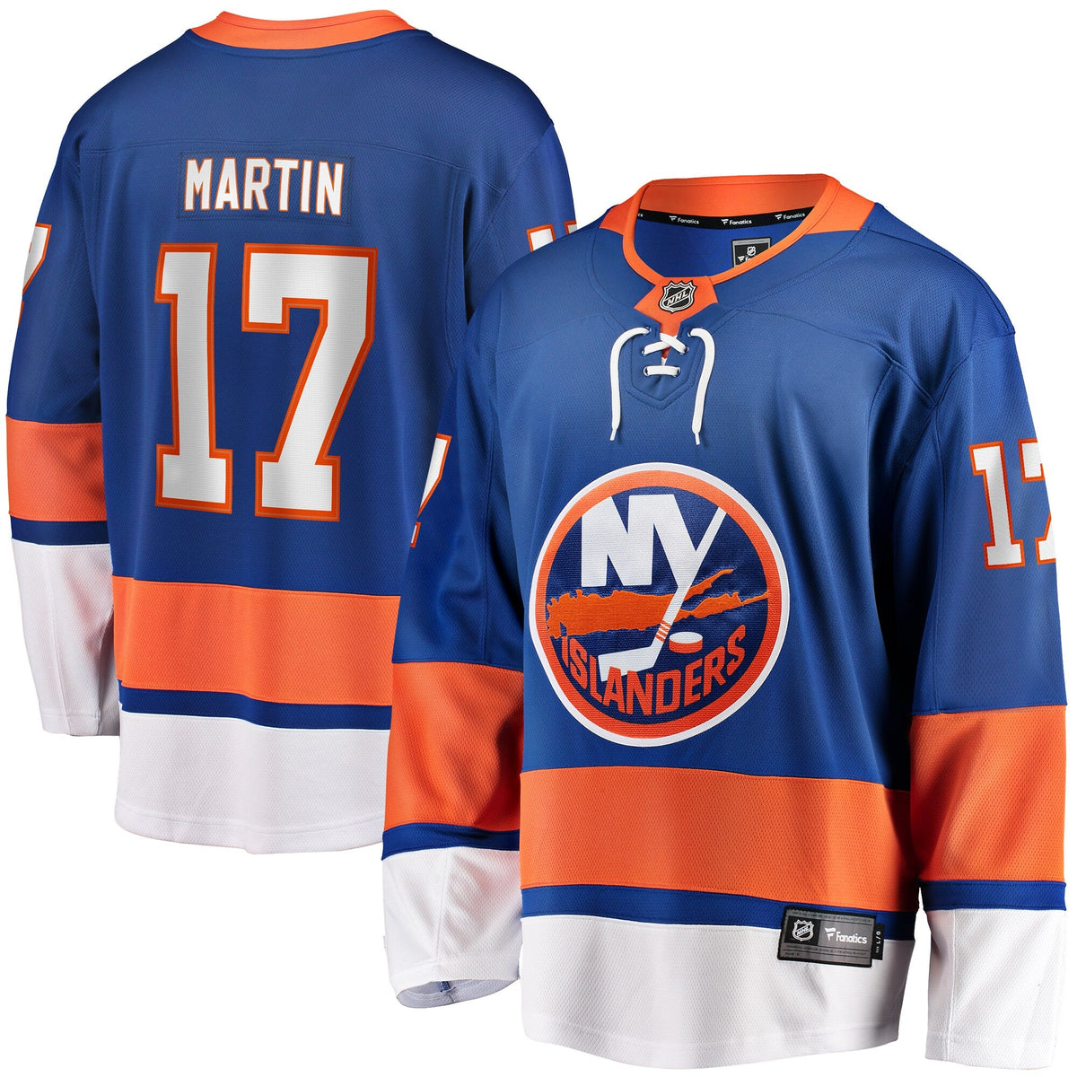 Matt Martin New York Islanders Home Breakaway Player Hockey Jersey - Royal