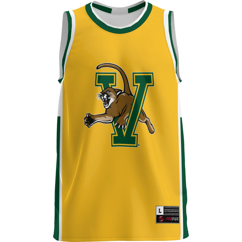 Vermont Catamounts Lightweight Basketball Jersey - Green