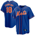 New York Mets Darryl Strawberry Royal Alternate Replica Player Baseball Jersey