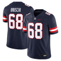 Tedy Bruschi Navy Arizona Wildcats Home Game Jersey