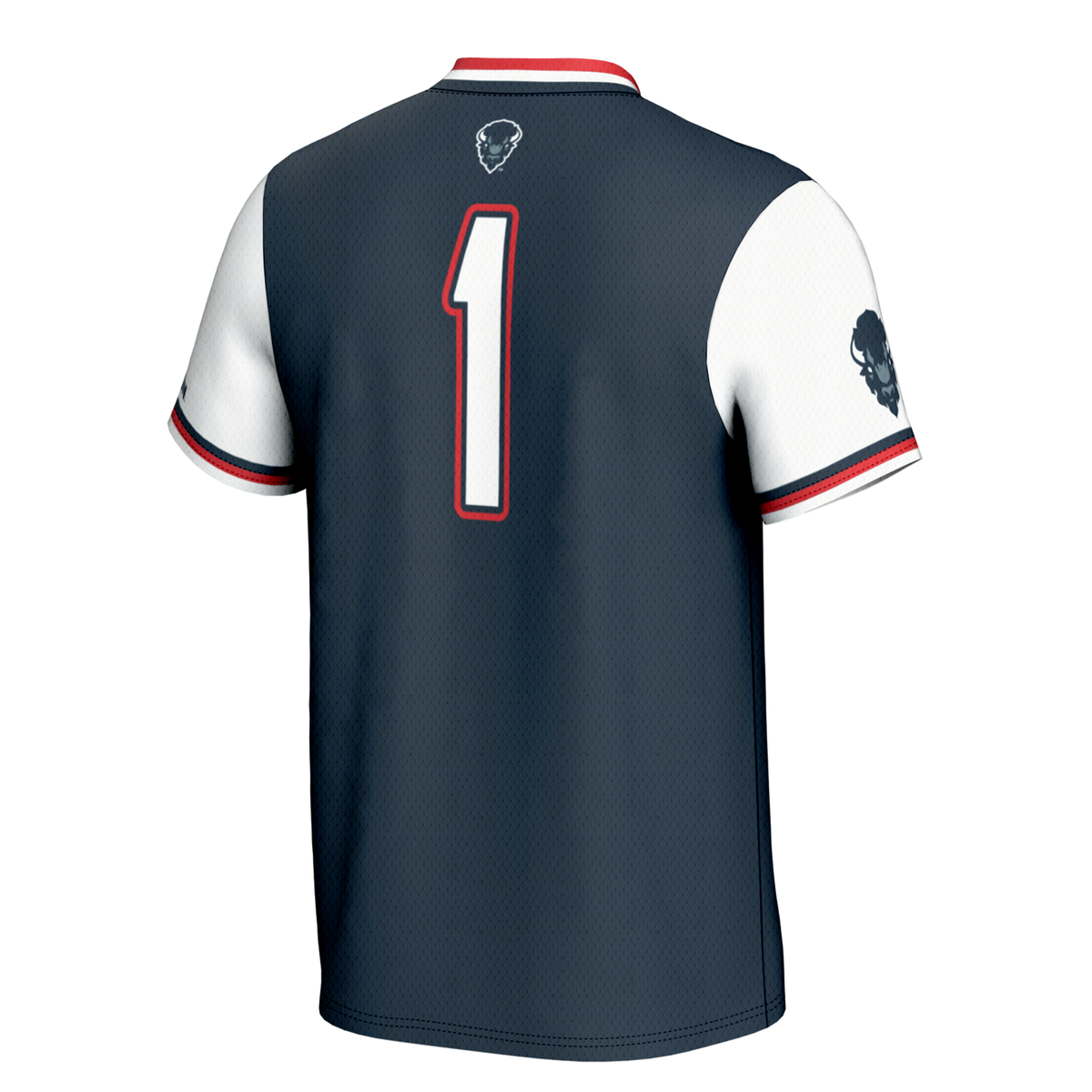 #1 Howard Bison Lightweight Softball Jersey - Navy