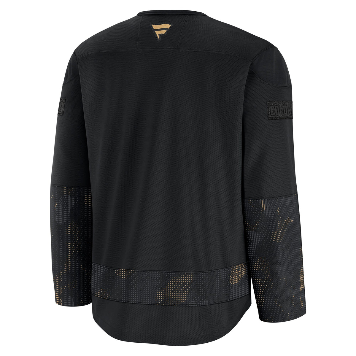 Colorado Avalanche Black 2024 Military Appreciation Practice Jersey