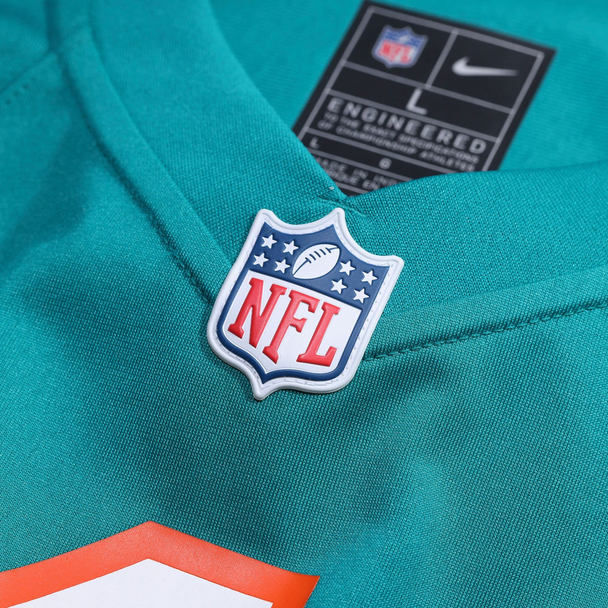 Miami Dolphins Bob Griese Aqua Retired Player Football Jersey