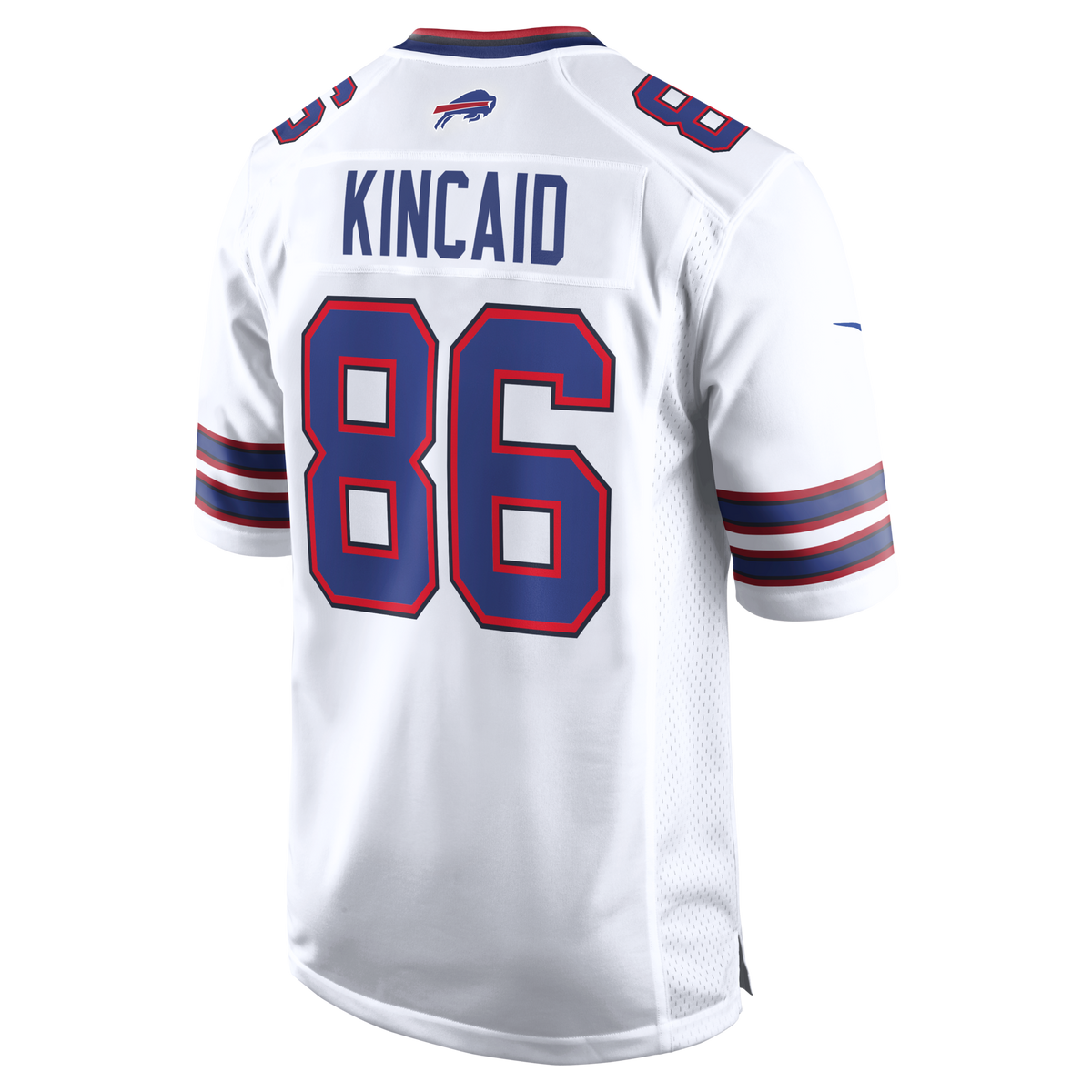 Buffalo Bills Dalton Kincaid White Game Football Jersey