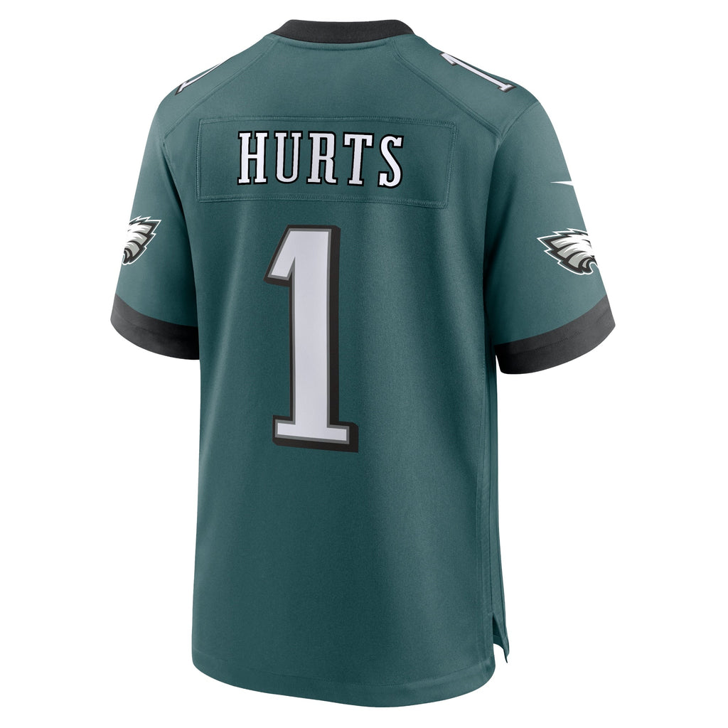 Philadelphia Eagles Jalen Hurts Midnight Green Team Game Football Jersey