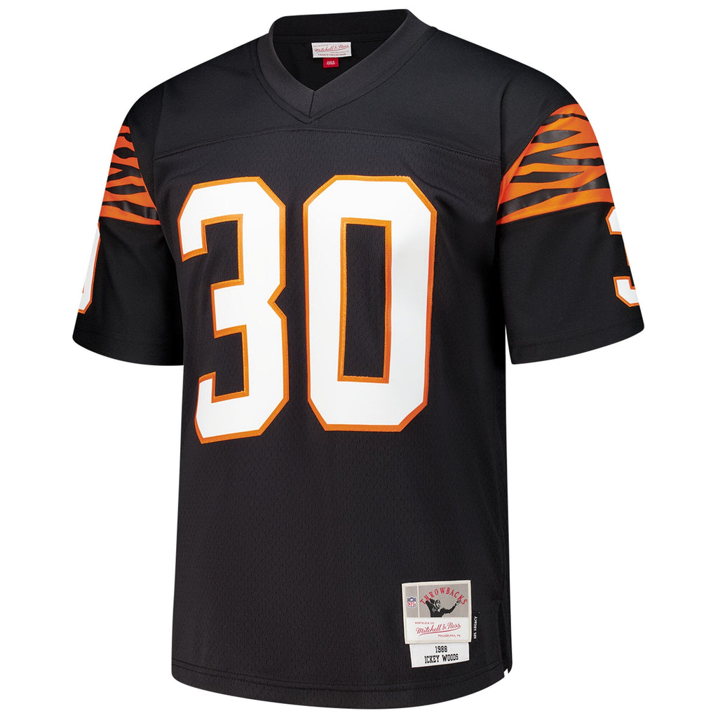Cincinnati Bengals Ickey Woods Black 1988 Legacy Replica Football Jersey