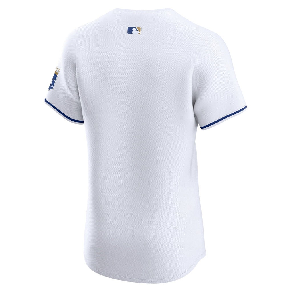 Kansas City Royals White Home Elite Baseball Jersey