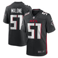DeAngelo Malone Atlanta Falcons Black Game Player Football Jersey