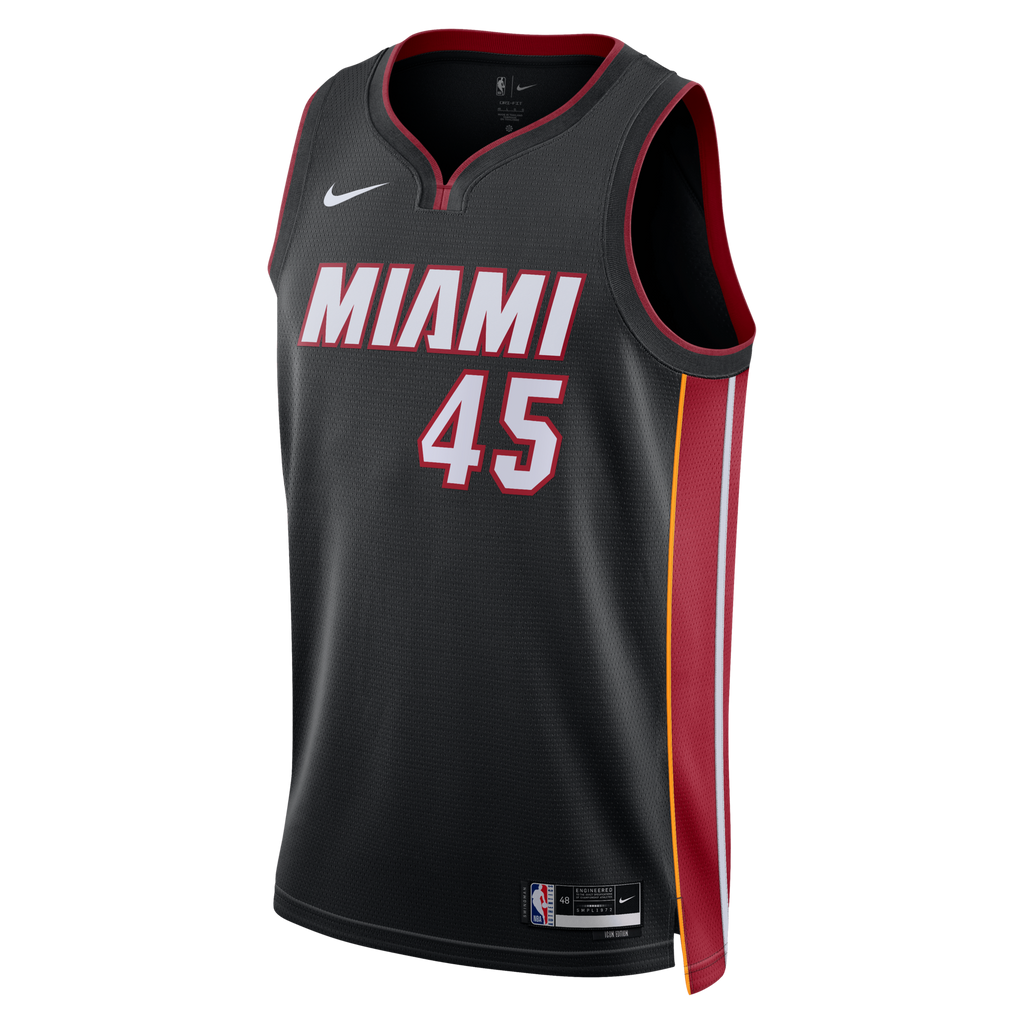 Miami Heat Icon Edition Swingman Jersey - Black - Davion Mitchell