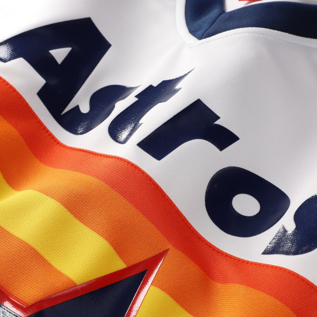 Houston Astros Nolan Ryan White Throwback Baseball Jersey
