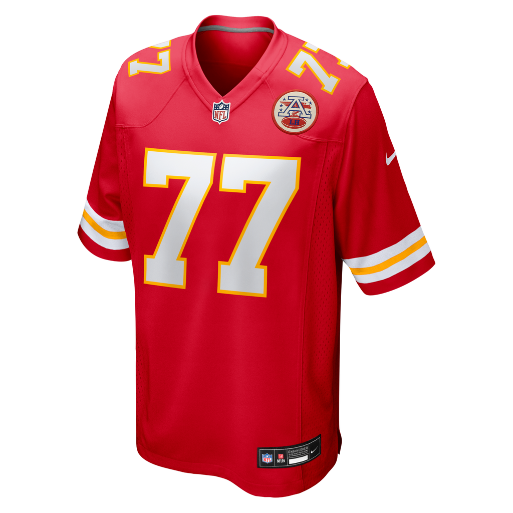 Kansas City Chiefs Jaylon Moore Red Team Game Football Jersey