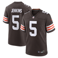 Cleveland Browns Rayshawn Jenkins Brown Team Game Football Jersey
