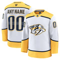 Nashville Predators White Away Premium Custom Jersey