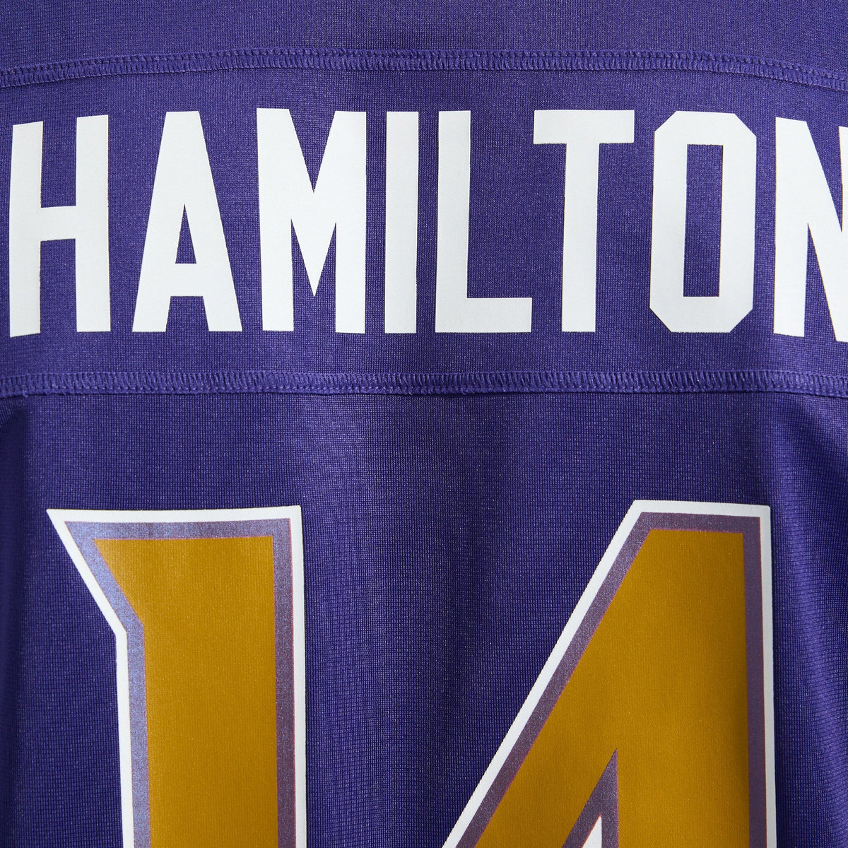 Baltimore Ravens Kyle Hamilton Purple Alternate Game Football Jersey