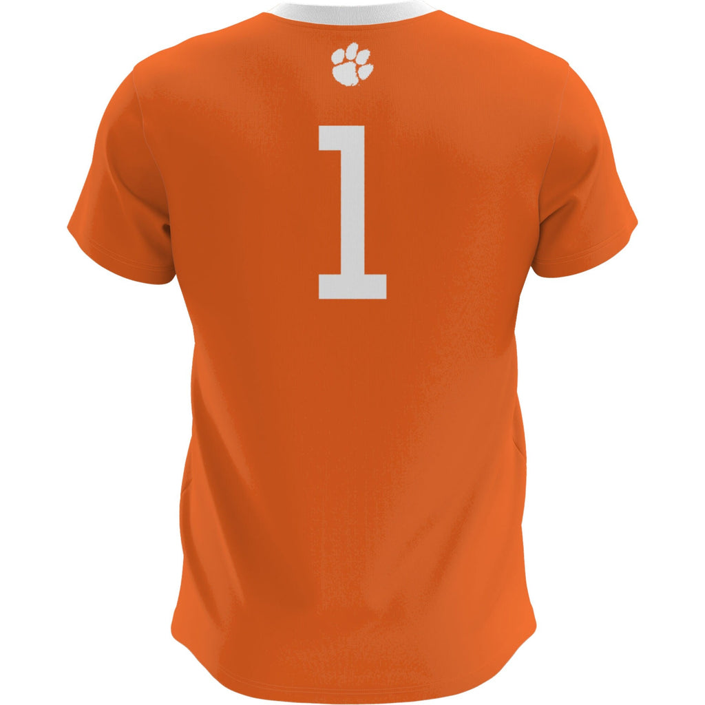 Clemson Tigers Lightweight Soccer Fashion Jersey - Orange