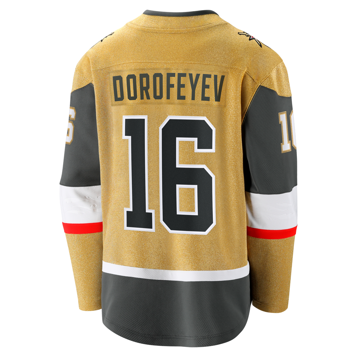 Vegas Golden Knights Pavel Dorofeyev Gold 2026 Stanley Cup Final Breakaway Hockey Jersey