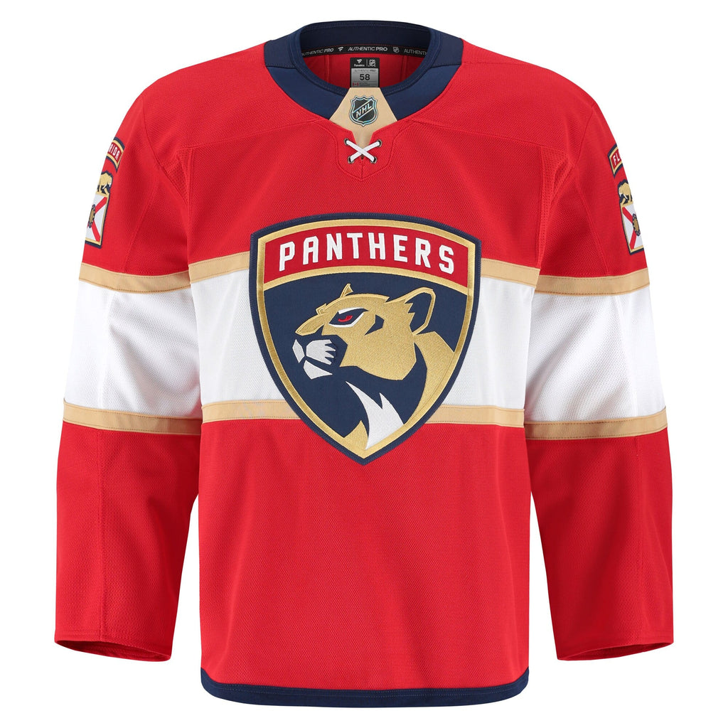 Florida Panthers Red Home Pro Jersey