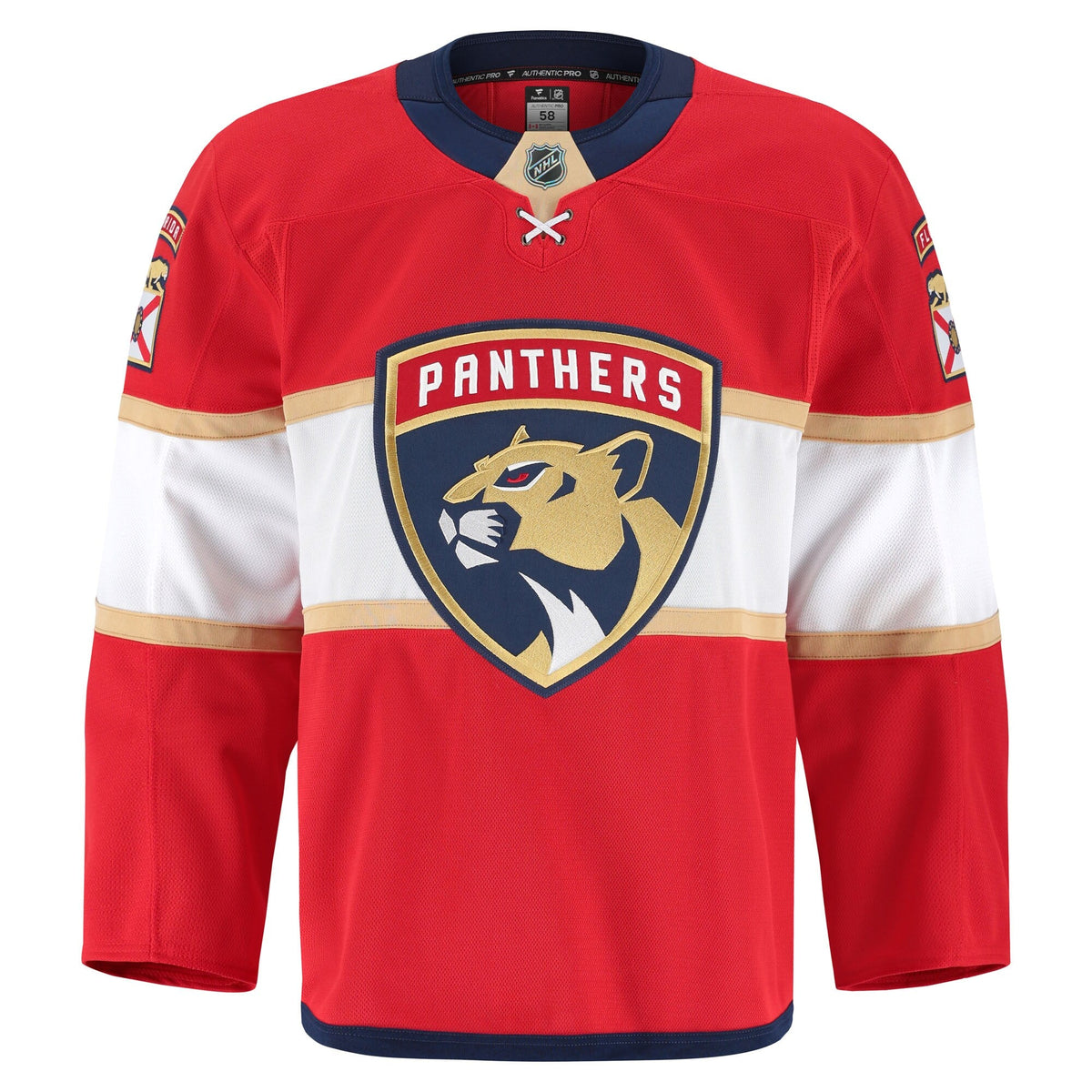 Florida Panthers Red Home Pro Jersey