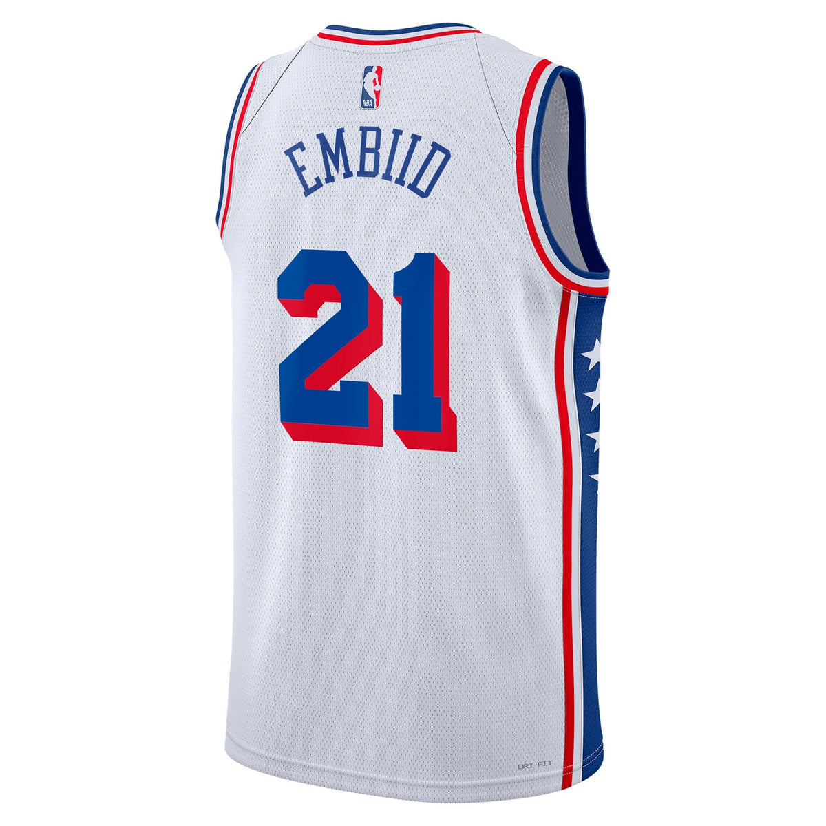 Philadelphia 76ers Association Edition Swingman Jersey - White - Joel Embiid