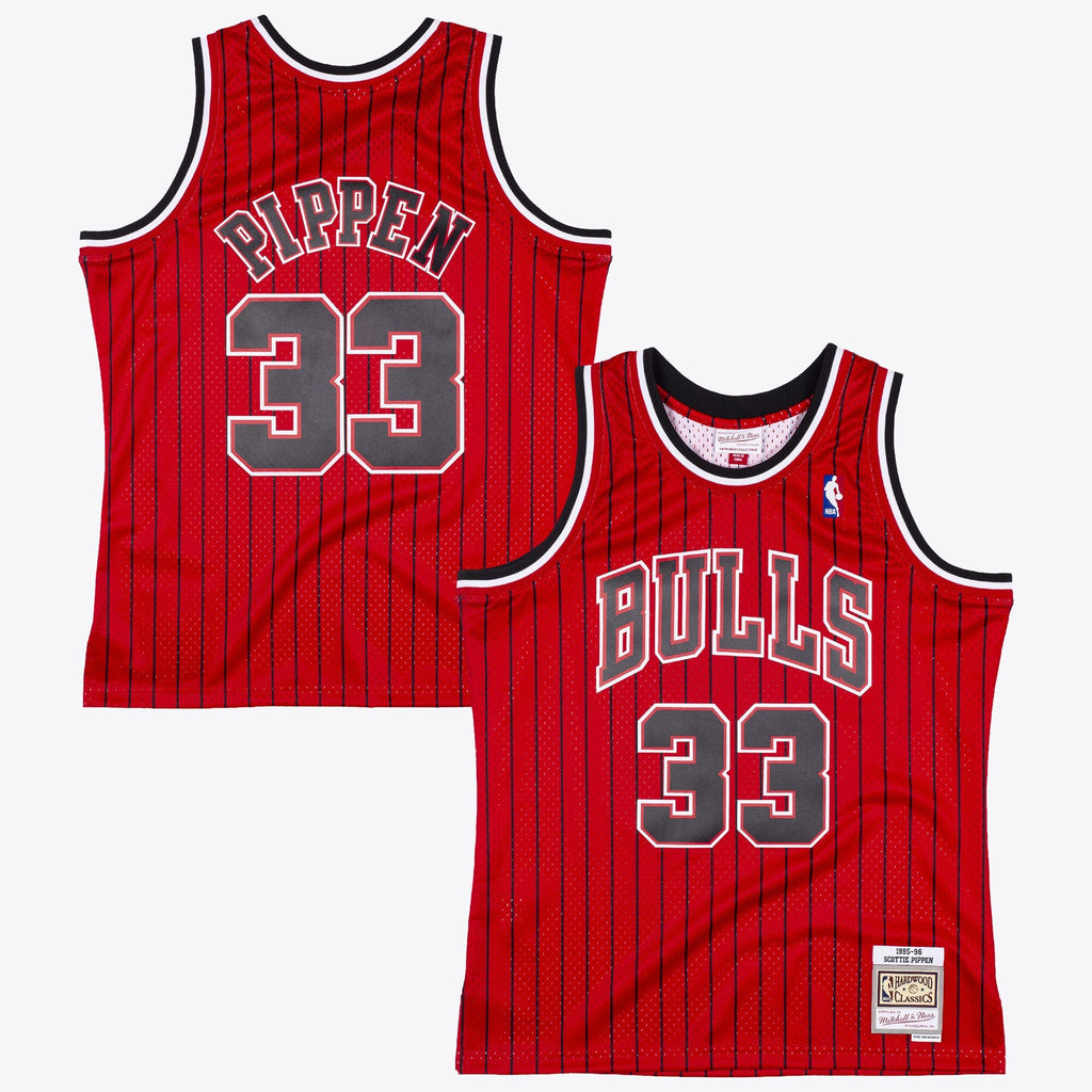 Chicago Bulls Scottie Pippen 1995 Reload Swingman Jersey - Scarlet