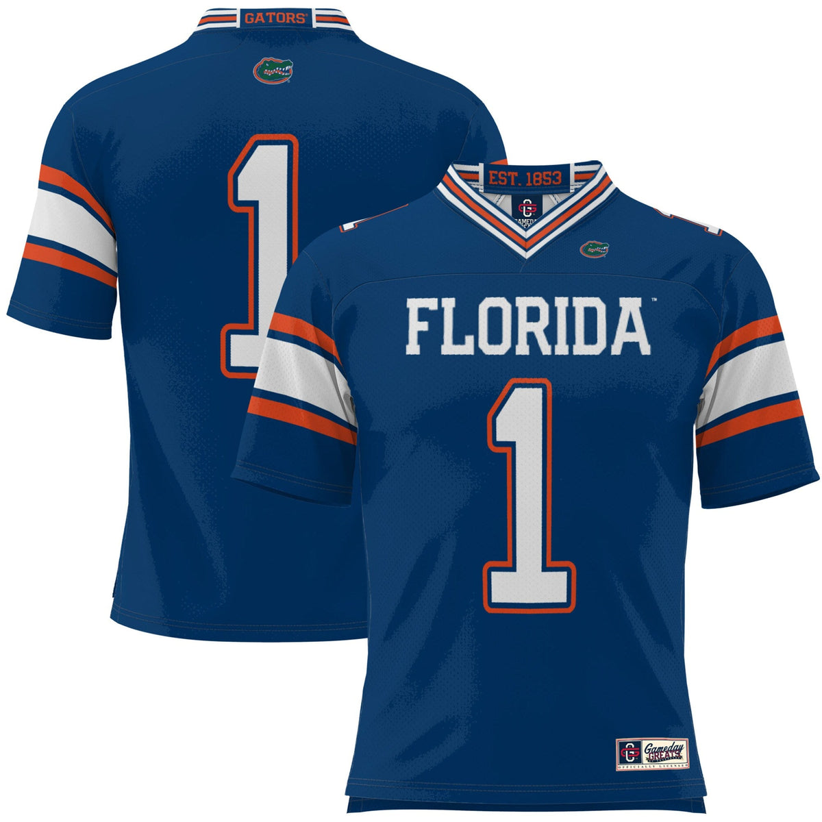#1 Royal Florida Gators Football Jersey