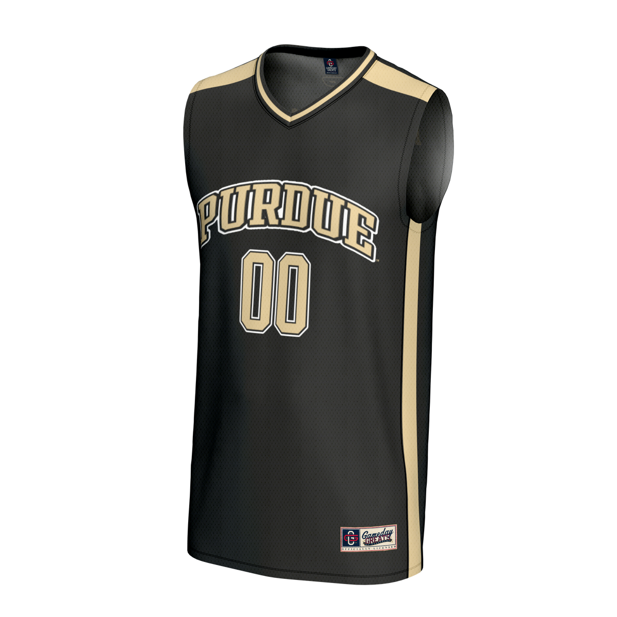 Purdue Boilermakers NIL Pick-A-Player Lightweight Basketball Fashion Jersey - Black
