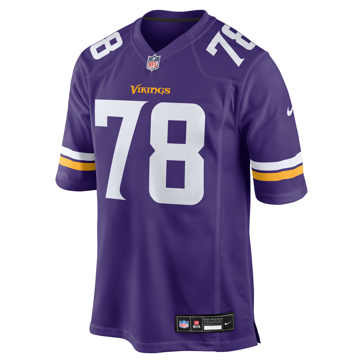 Minnesota Vikings Ryan Kelly Purple Team Game Football Jersey
