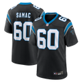 Carolina Panthers Nick Samac Black Team Game Football Jersey