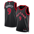 Toronto Raptors Statement Edition Swingman Jersey - Black - RJ Barrett