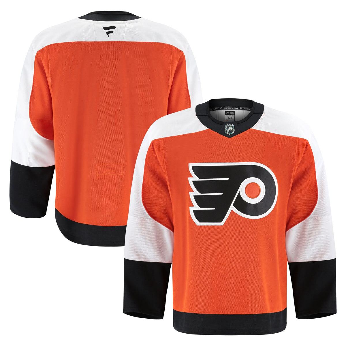 Philadelphia Flyers Orange Home Pro Jersey