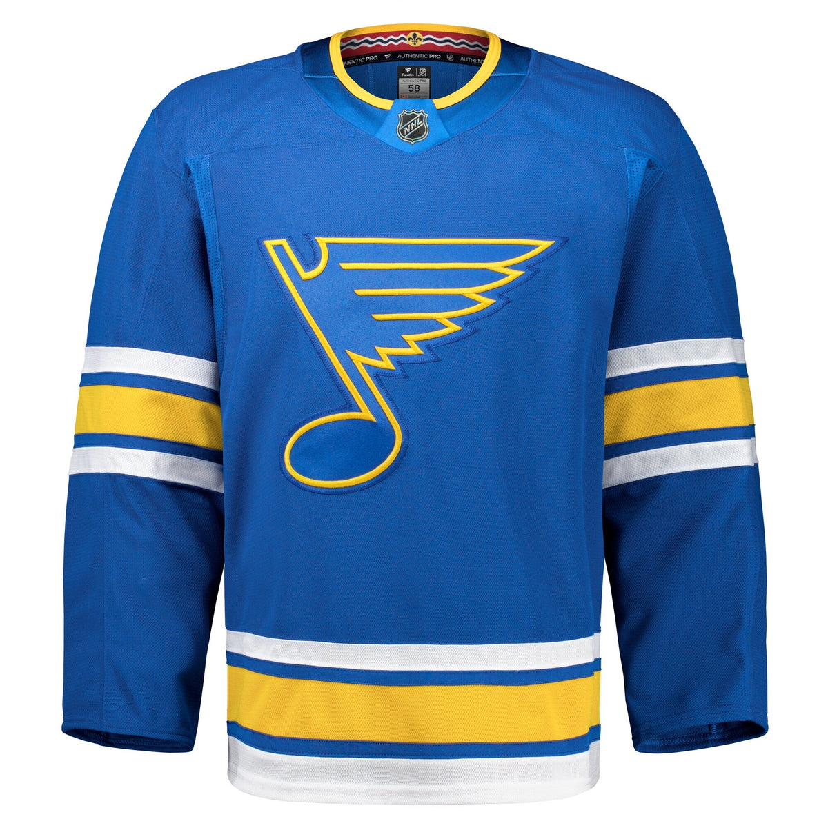 St. Louis Blues Blue Home Pro Jersey - Style 203134944