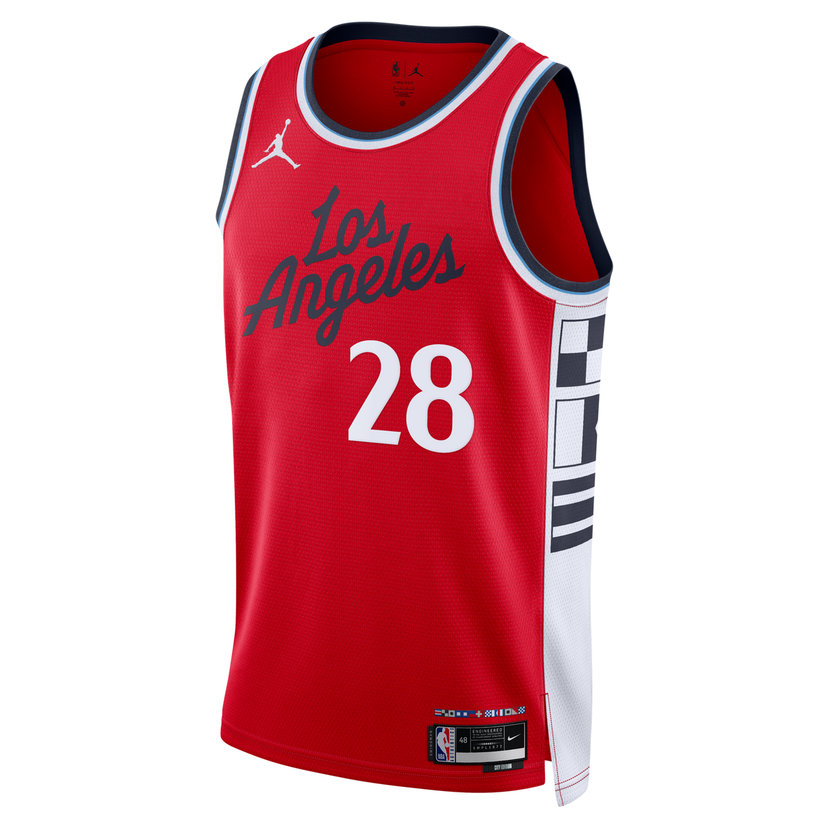 LA Clippers Statement Edition Swingman Jersey - Red - Rui Hachimura