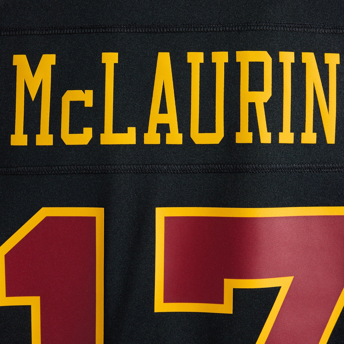 Hail Raiser Washington Commanders Terry McLaurin Black Alternate Game Football Jersey