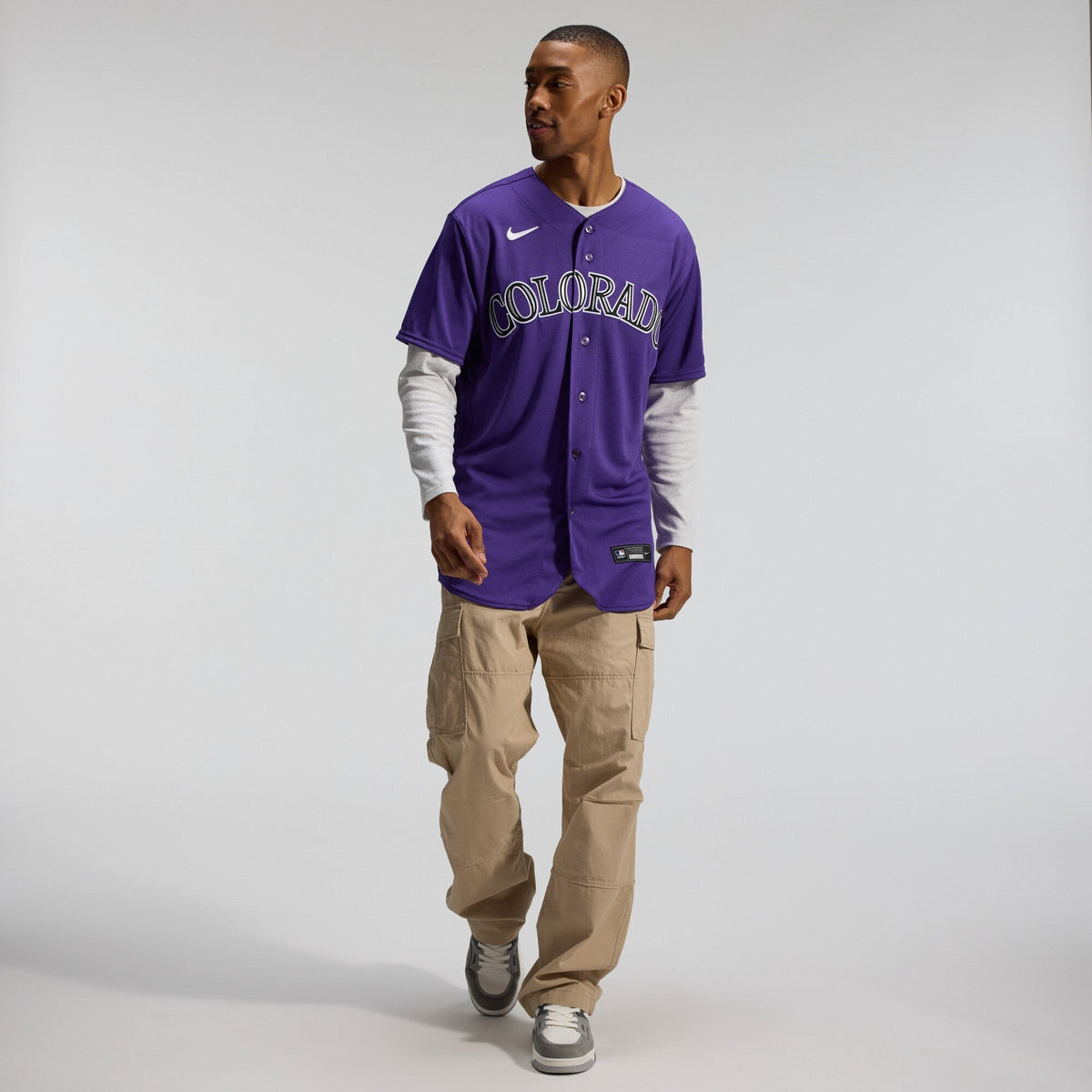 Colorado Rockies Purple Alternate Baseball Jersey