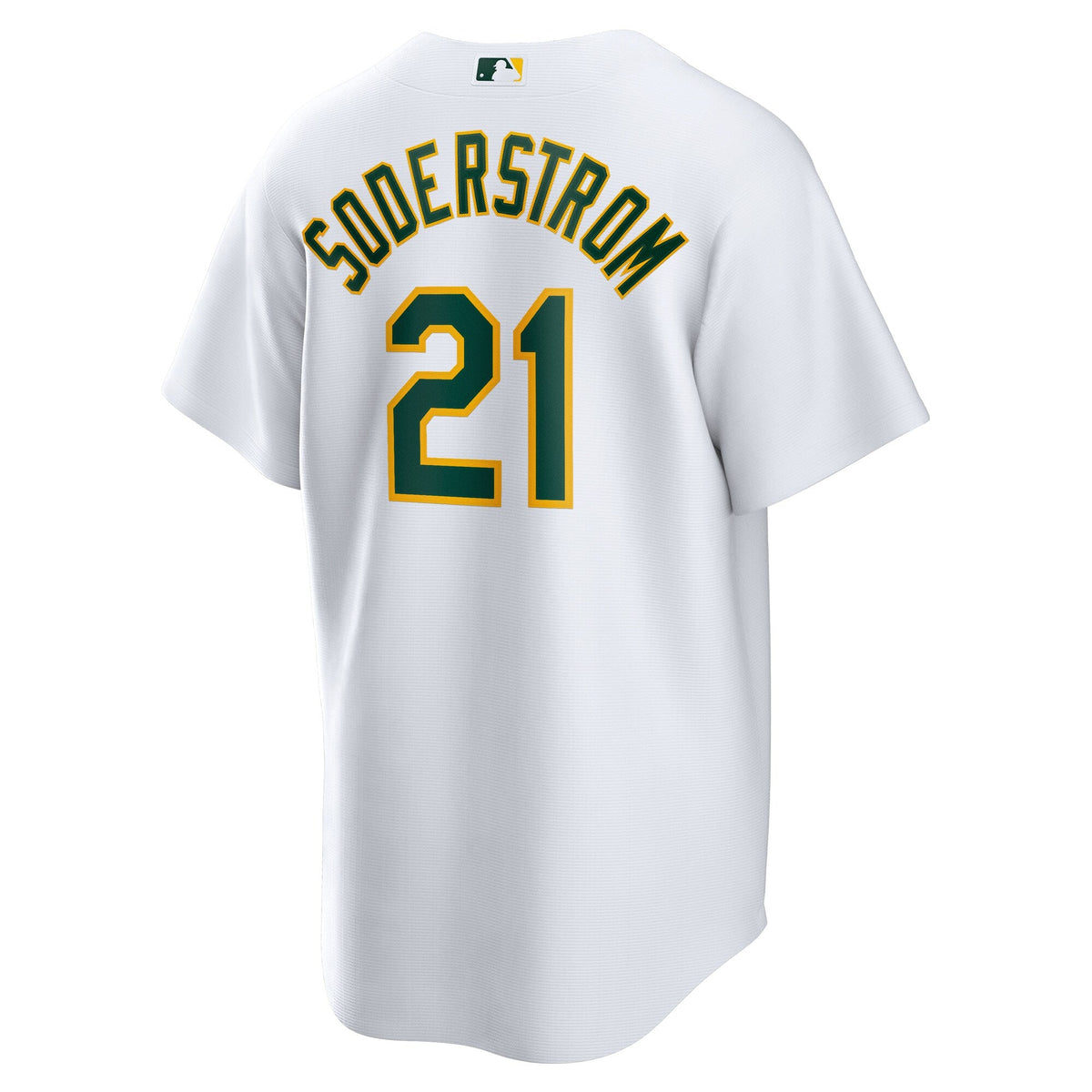 Athletics Tyler Soderstrom White Home Replica Baseball Jersey