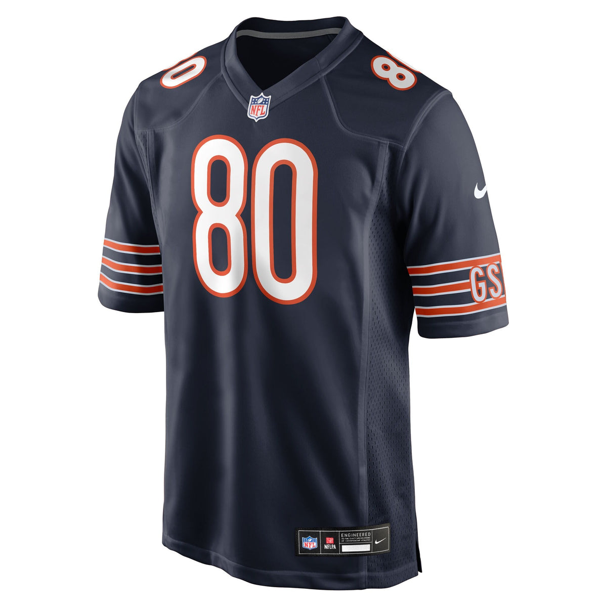Chicago Bears Qadir Ismail Navy Team Game Football Jersey