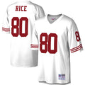 San Francisco 49ers Jerry Rice White Legacy Replica Football Jersey