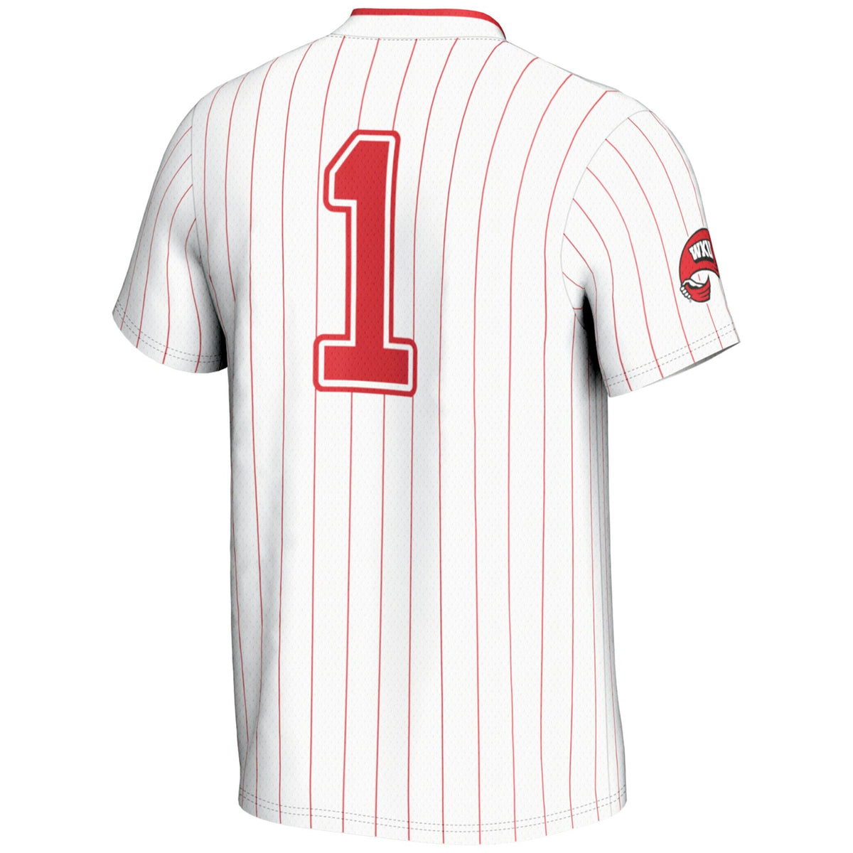 #1 Western Kentucky Hilltoppers Lightweight Softball Jersey - White