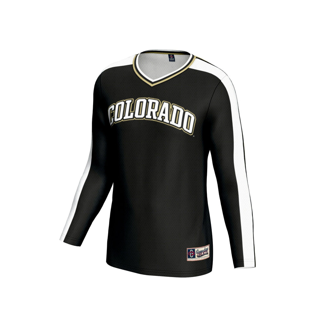 Colorado Buffaloes #1 Lightweight Volleyball Fashion Jersey - Black