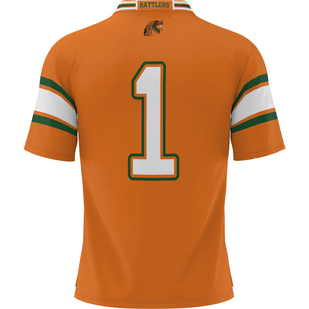 #1 Orange Florida A&M Rattlers Football Jersey