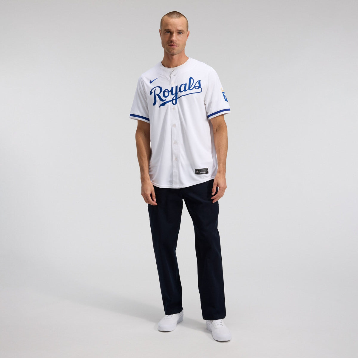 Kansas City Royals White Home Limited Baseball Jersey
